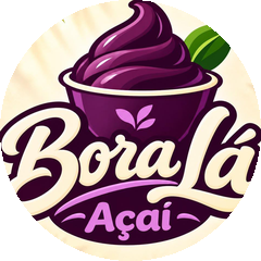 Logo Bora Lá Açaí